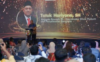 Cegah Pelanggaran Saat Tungsura, Totok Minta Maksimalkan Pencegahan Dimulai Dari PTPS